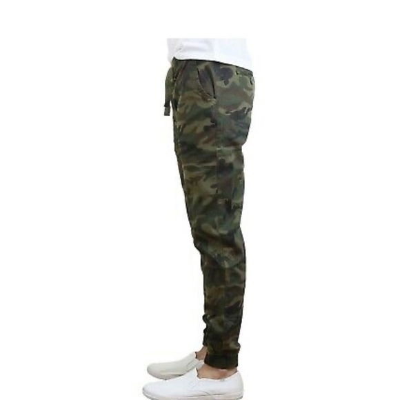 Galaxy By Harvic Basic Stretch Twill Joggers XL Camo - Picture 2 of 4